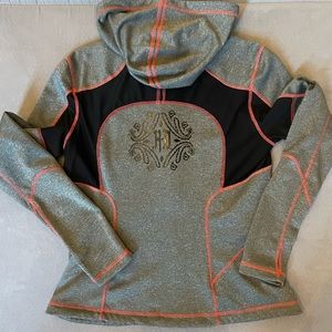 Harley Davidson womens zip hoodie